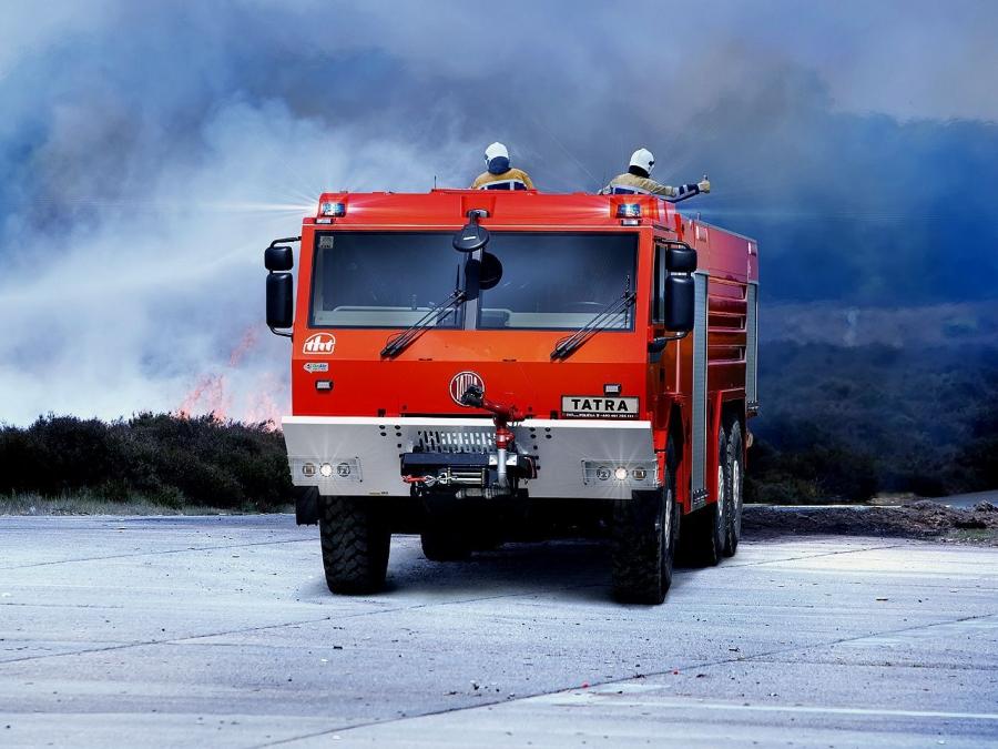  Tatra T815/7 6x6 Firetruck 1998 года  (фото 1 из 1)
